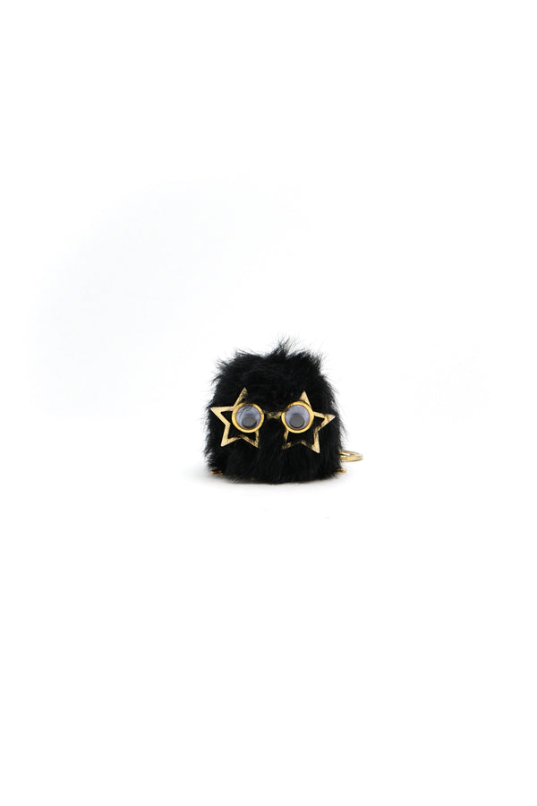 Lanvin pom pom keychain