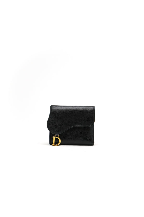 Christian Dior Saddle Lotus Wallet