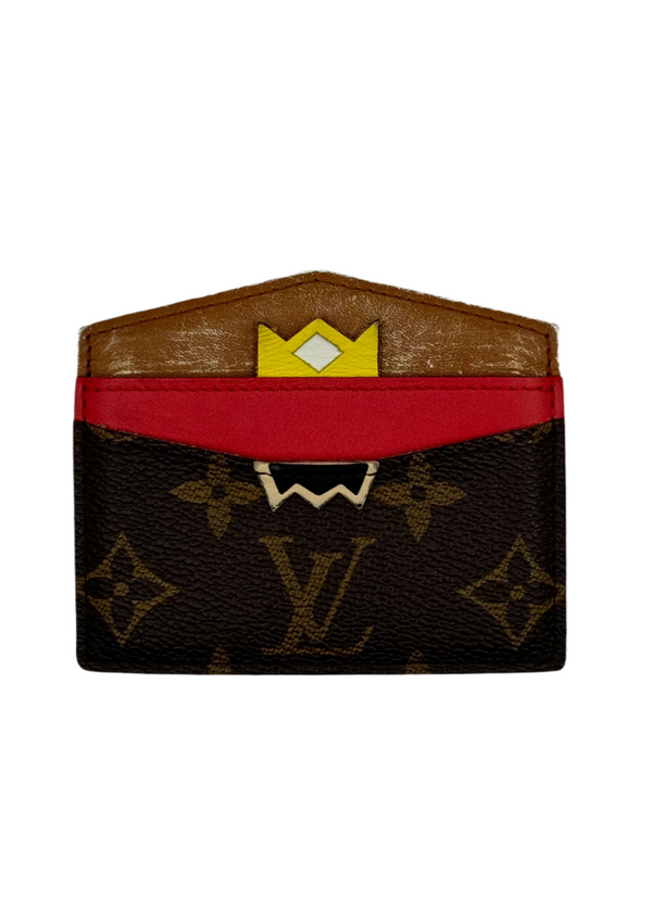 Louis Vuitton Rare Porte Masque Tribal De Carte Card Case Wallet Holder