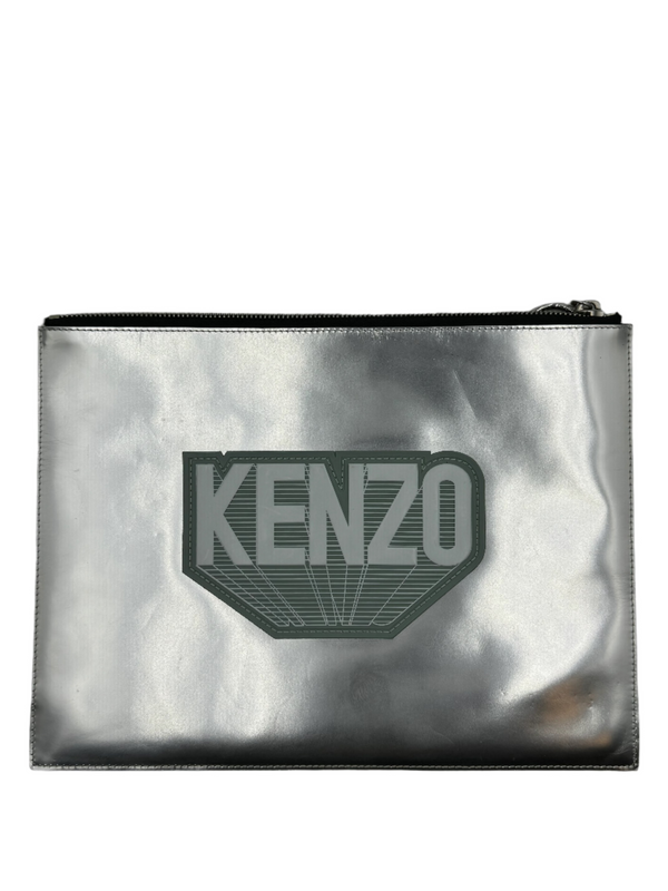 KENZO ZIPPER CLUTCH BAG