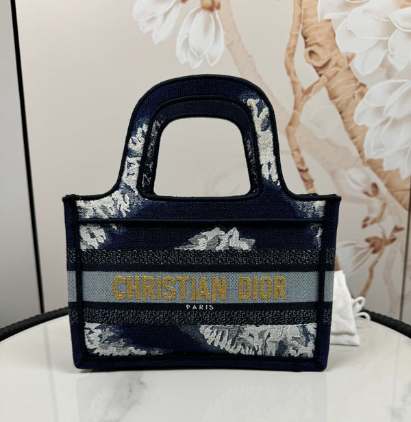 Dior Tie Dye Mini Book Tote