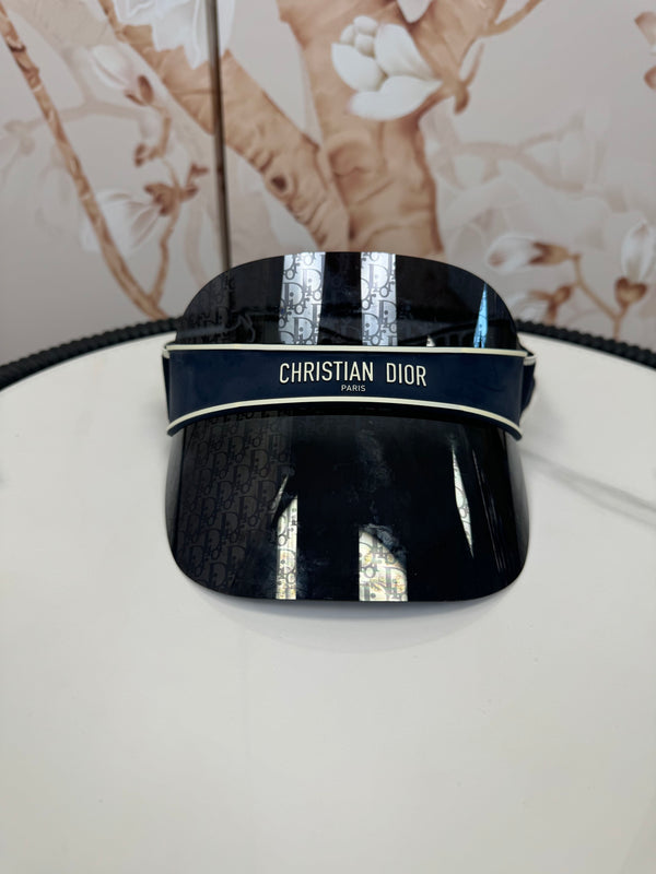 Christian Dior  Oblique DiorClub V1U Sun Visor Blue