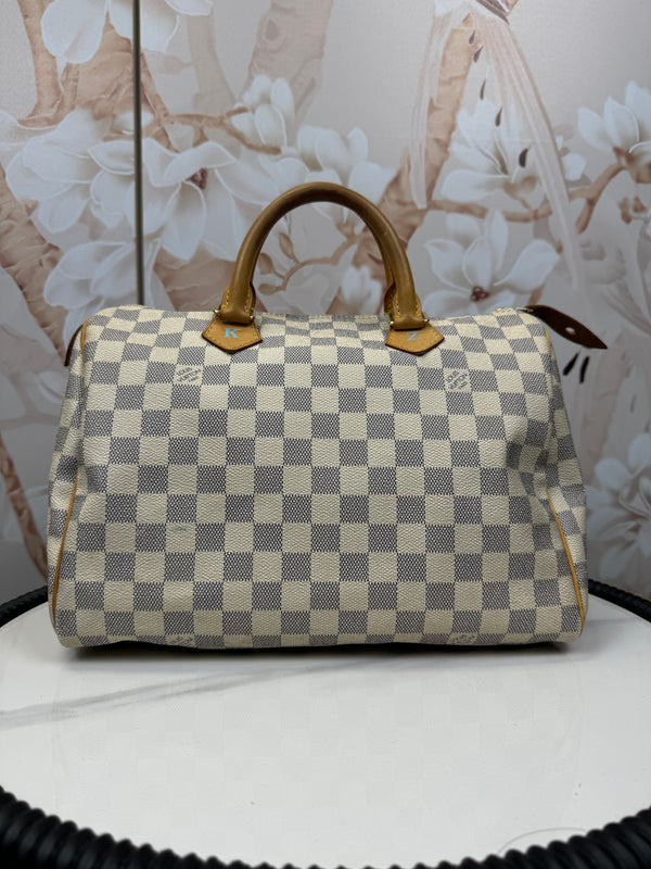 Louis Vuitton  Damier Azur Speedy 30