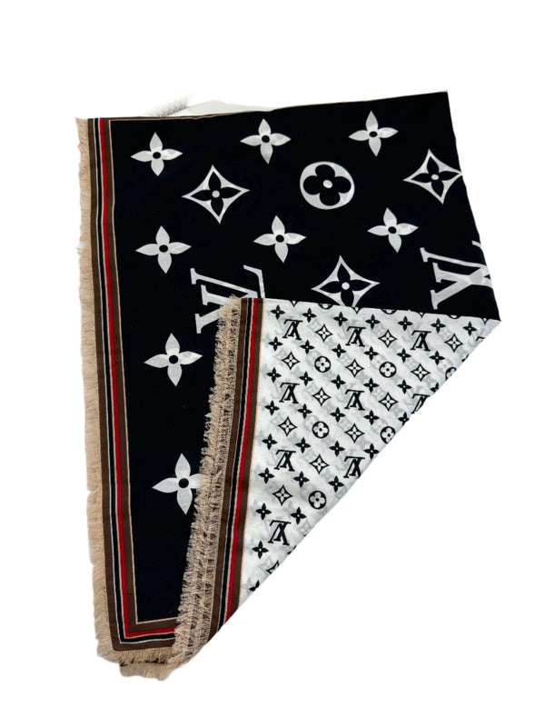 Louis Vuitton scarf mix color